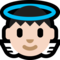 Baby Angel - Light emoji on Microsoft
